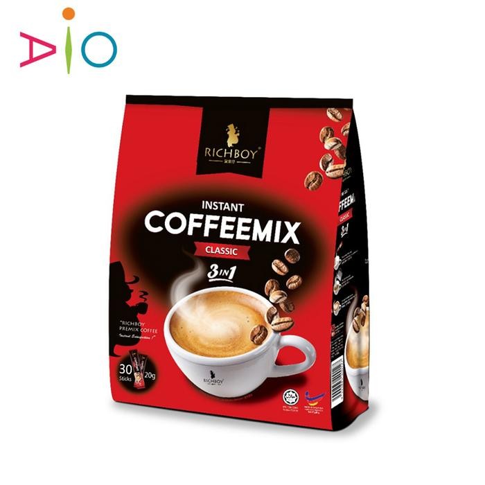 

RICHBOY White Coffee | Richboy Instan Coffeemix | Richboy Teh Tarik - Kopimix classic