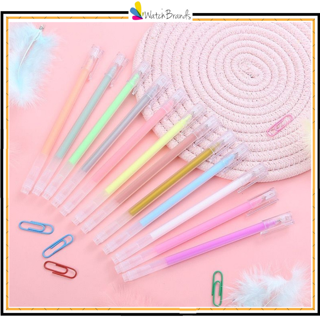 

WTB Pulpen Lem Kertas Cepat Kering Lem Cair Anti Bocor Bentuk Pena Glue Pen Stiker Scrapbook Diy SS309
