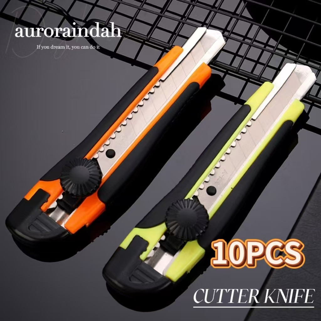 

10PCS Pisau Cutter / Cutter Besar/ Pisau Cutter Stainless