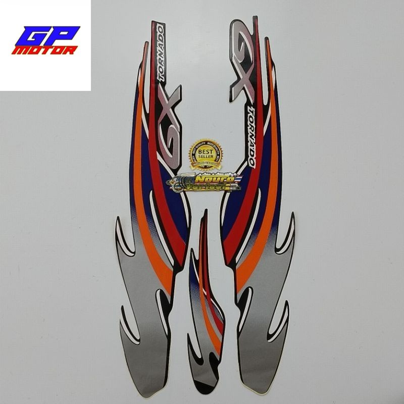 Striping Suzuki GX tornado 110 merah berkualitas terbaik termurah