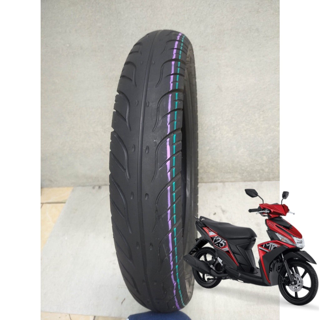 original BAN MIO M3  BELAKANG UKURAN 90/90 RING 14 NON TUBLES MERK FEDERAL FT 235L TERJAMIN
