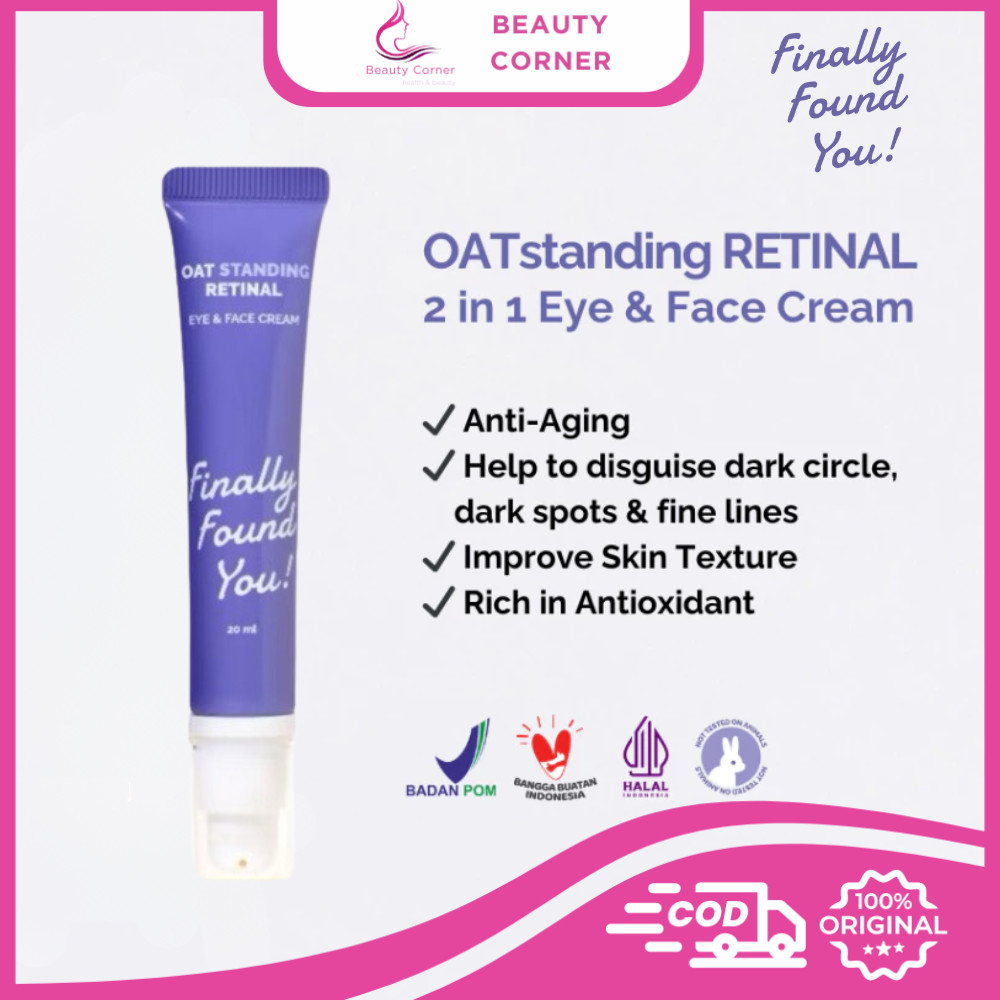 Finally Found You Oat Standing Retinal Eye & Face Cream - 20ml