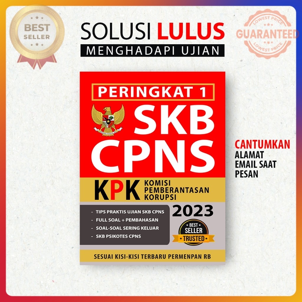 PASTI SKB CPNS SEKJEN KPK 2023 - FULL SOAL DAN PEMBAHASAN SKB CPNS KPK 2023