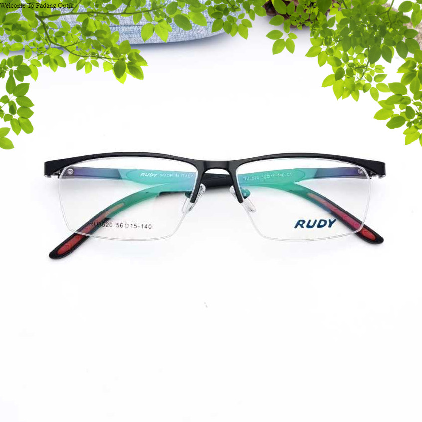 ( COD ) [COD] - Frame Kacamata Hitam / Kacamata Fashion RUDY PROJECT 8520 Lensa Anti Radiasi Premium