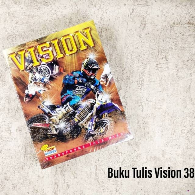 

[MS] Buku Tulis Vision 38/Buku Tulis Garis