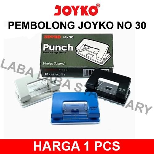 

Pembolong Kertas Joyko No 30 Kecil / PUNCH HOLE / PERFORATOR PELUBANG
