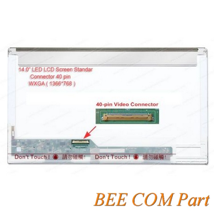 LED LCD For Laptop Samsung NP 300 NP300E4X-A03SA Series 14.0 STD -BEE