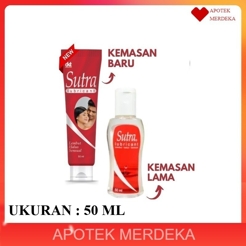 Sutra Lubricant 50 mL / Pelumas Gel Sutra Lubricant 50ml