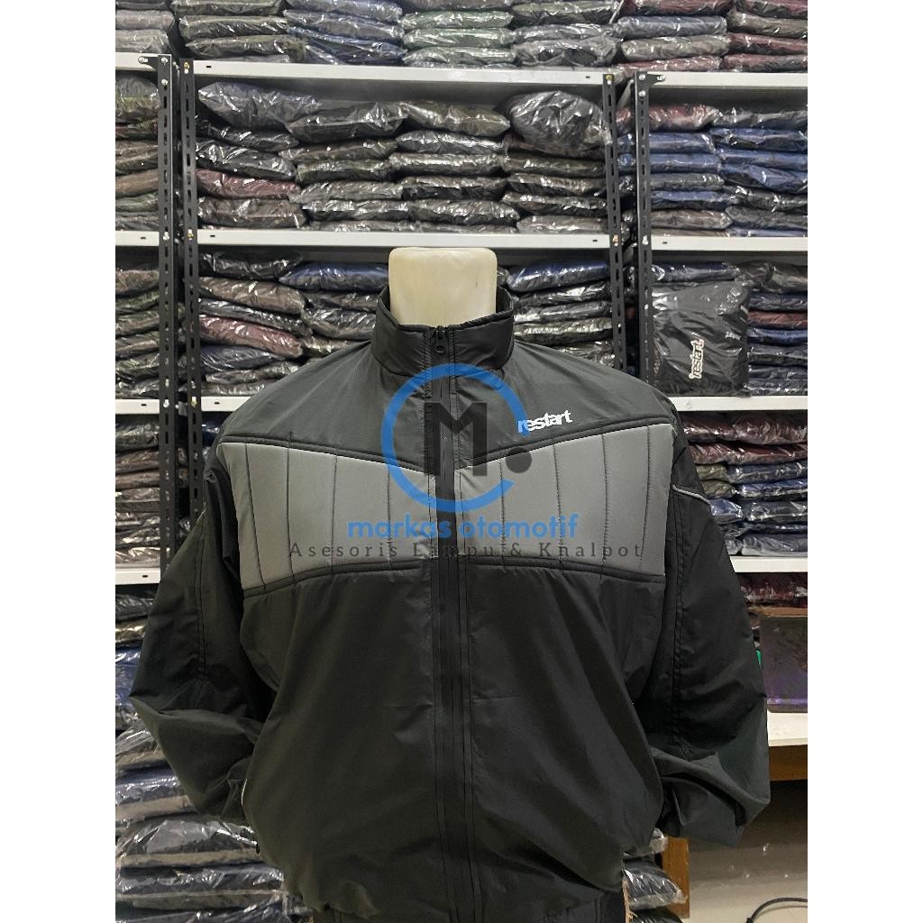 Jaket Pria Terlariss Jaket Pria Motor Bahan Tahan Air Parasut Cocok untuk Touring 100% Original