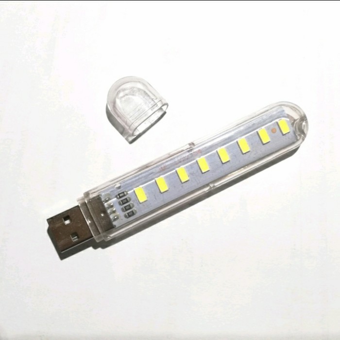 Lampu Mini 8 LED USB 5V USB Emergency Light Lampu Darurat Mata SMD