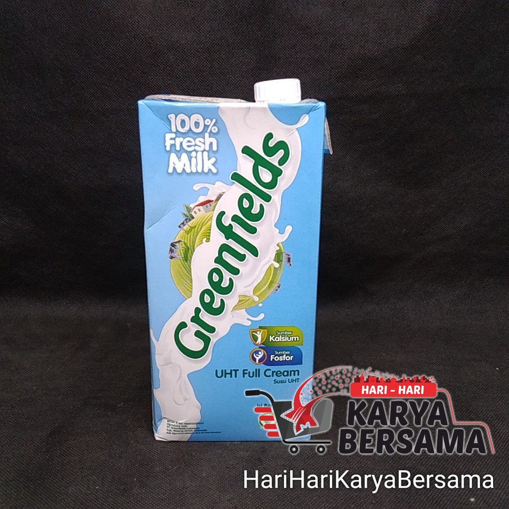 

GREEN FIELDS UHT FULL CREAM MILK 950ML