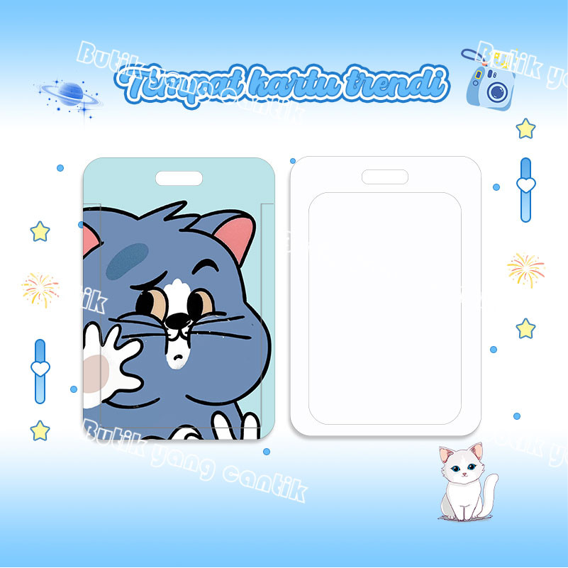 

ID Card Holder,Tempat Kartu Couple Kartun Tom, Cocok untuk Kantor/Sekolah, Kartu Pelajar/Kartu Transportasi, Kartu Akses, KTP, Flazz, Kartu Kredit Elektronik dan Uang Elektronik.