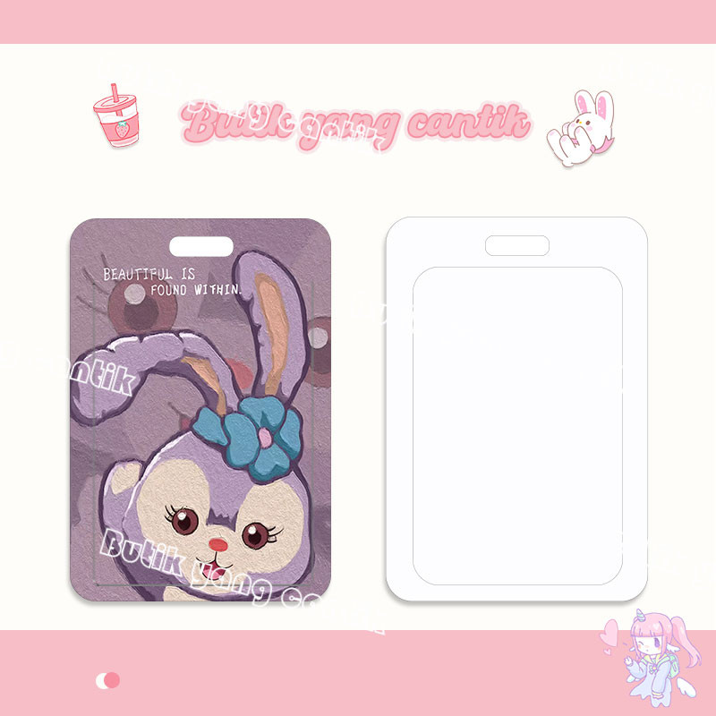 

ID CARD HOLDER, Tempat Kartu Kawaii StellaLou, Cocok untuk Kantor/Sekolah, Kartu Pelajar/Kartu Transportasi, Kartu Akses, KTP, Flazz, Kartu Kredit Elektronik dan Uang Elektronik.
