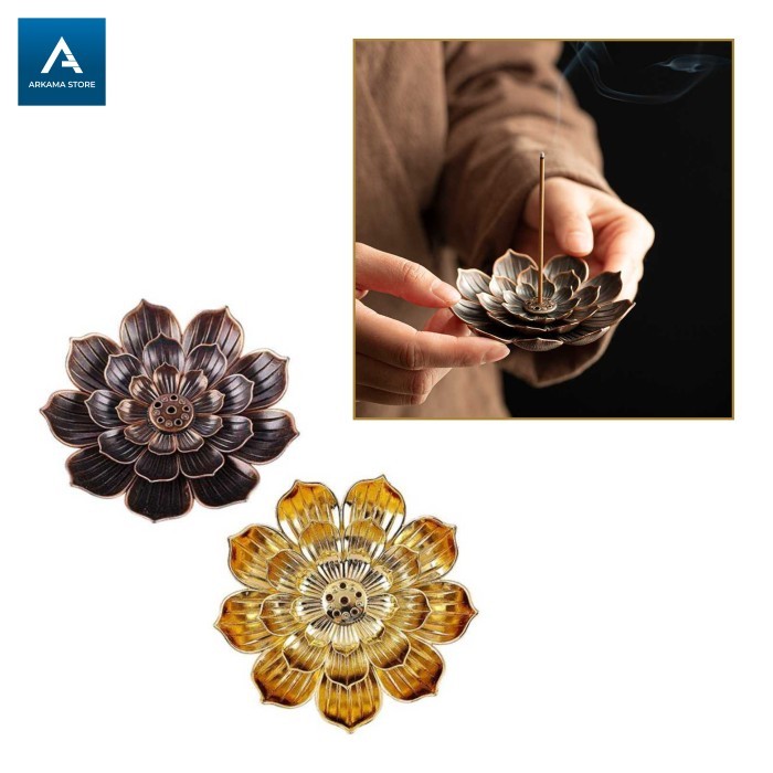tempat dupa lidi stick hio lotus incense holder aesthetic