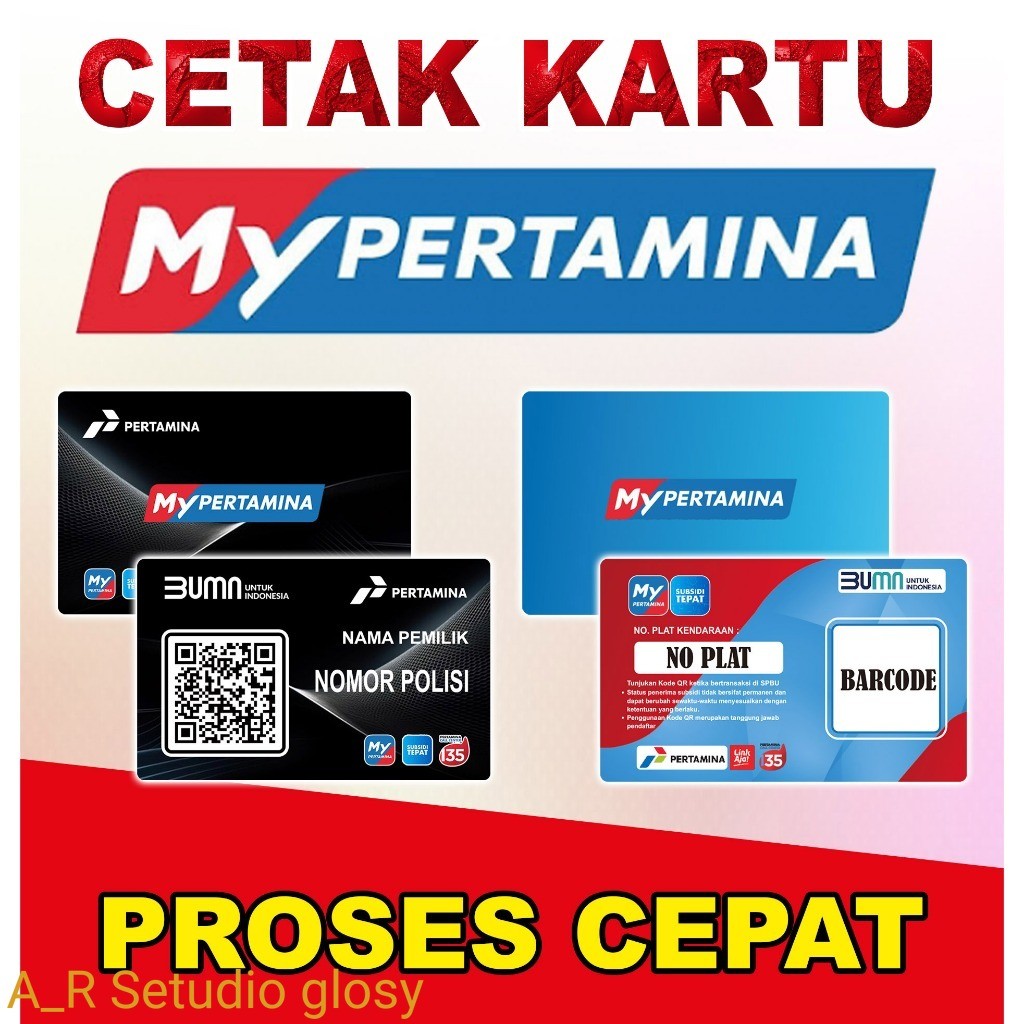 

Cetak Kartu My Pertamina Kartu Anggota Kartu Mahasiswa Id Card Bisa Pakai foto Free Desains