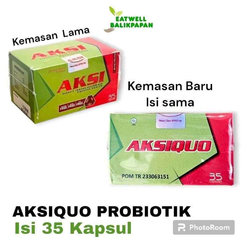 AKSI PROBIOTIK / AKSIQUO PROBIOTIK G18 FORMULA IMUN BOOSTER
