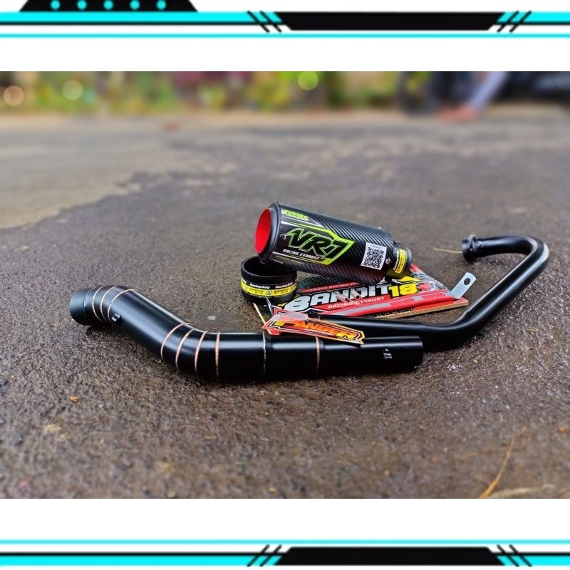 KNALPOT ORIGINAL VR7 PNP BYSON,SONIC, VIXION, R15,GSX, THUNDER,TIGER Dll