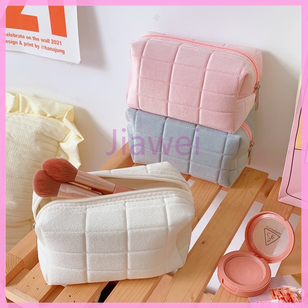 

Jiawei Tas pensil/tas kosmetik/kotak alat tulis penyimpanan berkapasitas besar bernilai tinggi gaya Jepang