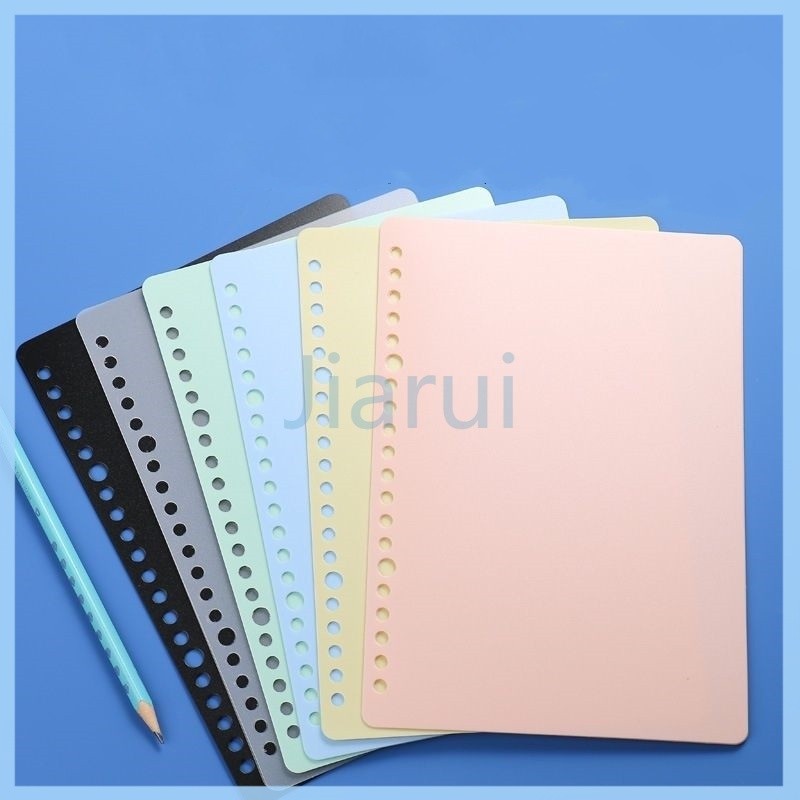 

Jiarui Cover Sampul Loose Leaf Bahan Mika Tebal Buram Untuk Binder Ukuran A5/B5