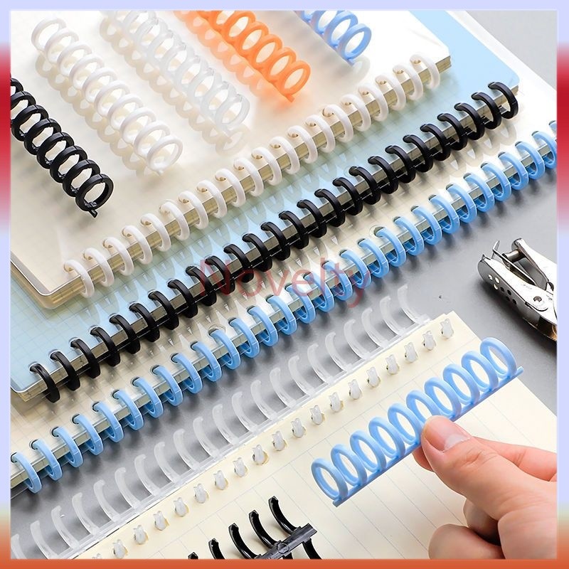 

Novelty Ring Binder DIY/HARU Ring Binder Plastik Spiral 30 Lubang Untuk Loose-leaf paper A4 B5 A5 A6 A7