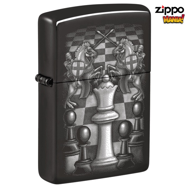 Zippo The Queen Chess Design - Zippo Lighter Original Mancis