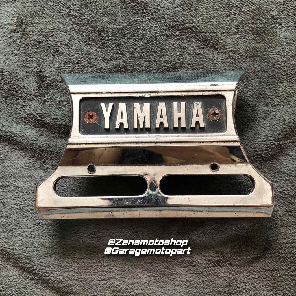 Emblem Cover Dudukan Klakson Yamaha RX-King RXK RXS Ori Copotan