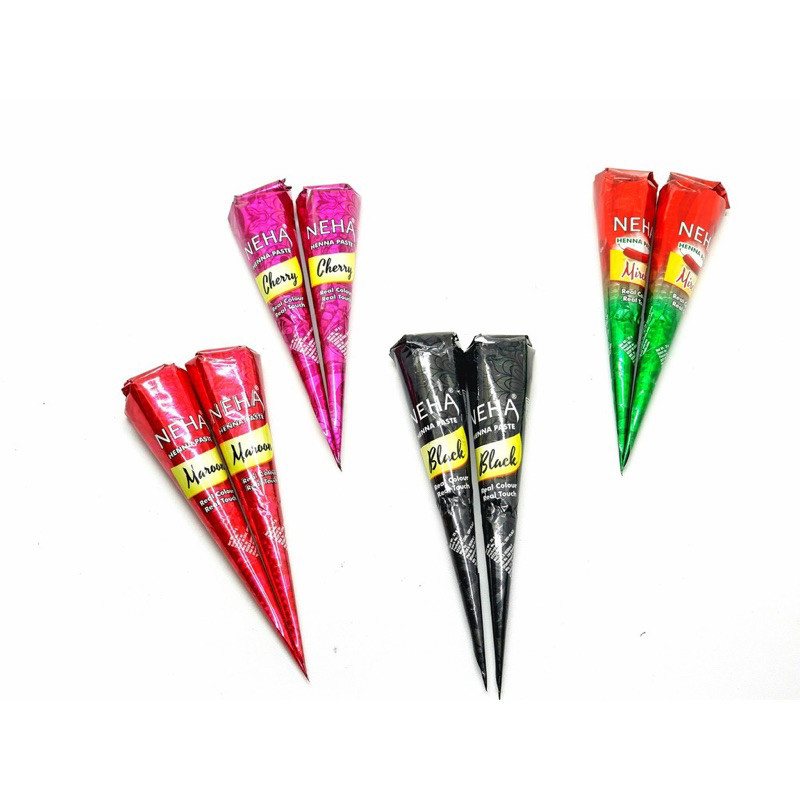 (wk acc ) Henna NEHA paste color BPOM / HALAL/Henna Tangan Tahan Lama/ HENNA HALAL BPOM / NEHA HENNA