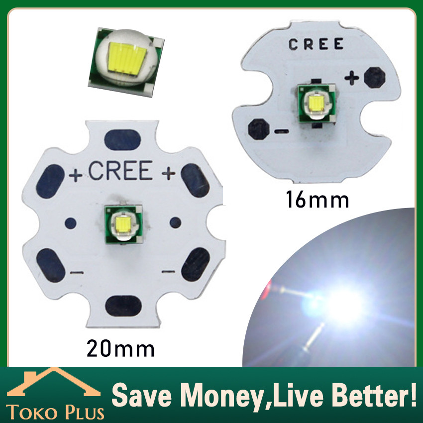 Lampu LED CREE 10W 3W 6500K Putih T6 XPE HPL XML XMK LED HPL CREE T6 3WATT Putih Flashlight Senter L