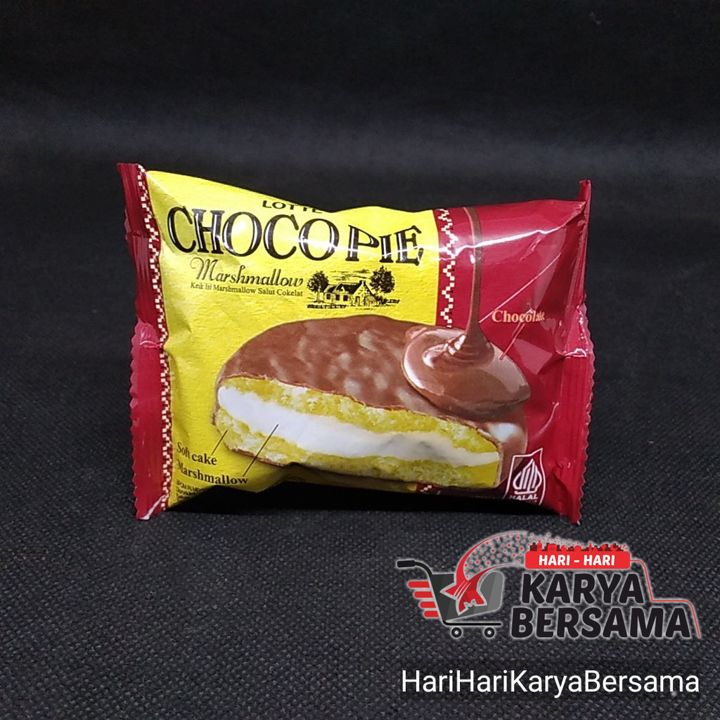 

MAKANAN RINGAN BISKUIT LOTTE CHOCOPIE MARSHMALLOW 28GR