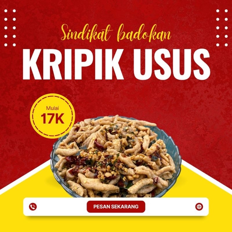 

COD kripik bayar di tempat 500Gram kripik usus pedas daun jeruk sindikat badokan gurih Trusted