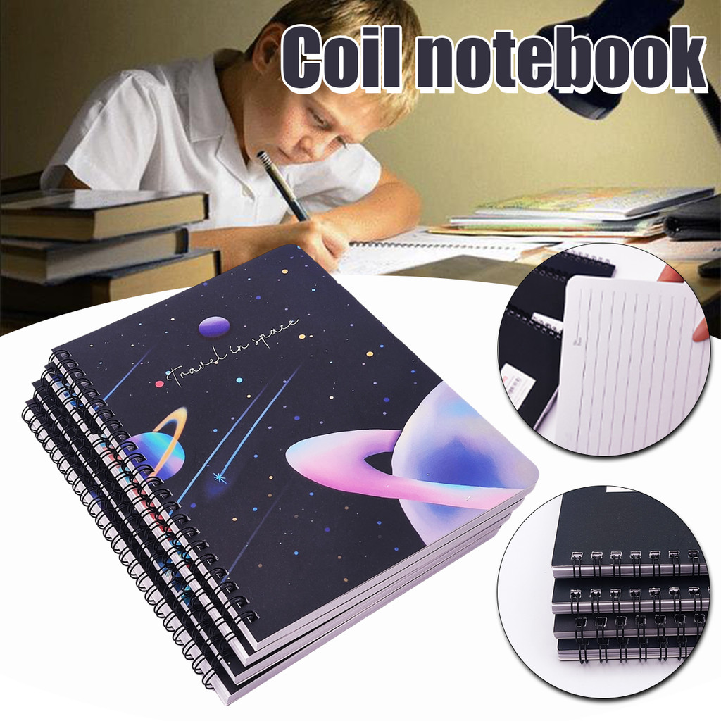 

Notebook A5 Buku Diary Aesthetic Buku Jurnal Aesthetic Sekolah Travel in Space Buku Diary Buku Tulis 60 Lembar-1PC/4PCS
