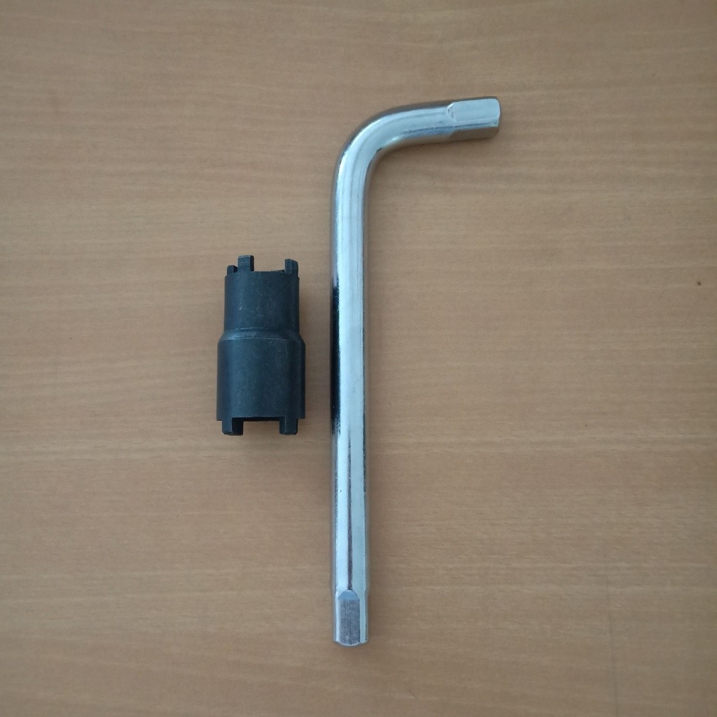 PAKET DOUBLE CROWN SOCKET KUNCI MAHKOTA GANDA KOPLING GAGANG SOK L 1/2