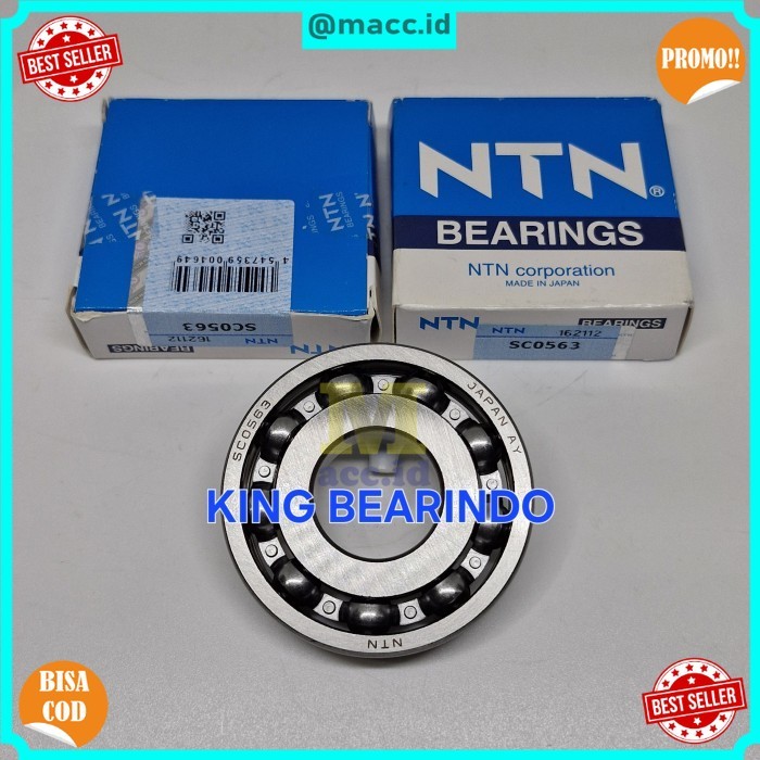 (KBT) PROMO BEARING KRUK AS VESPA SUPER PX PIAGGIO SC0563 NTN SC 0563