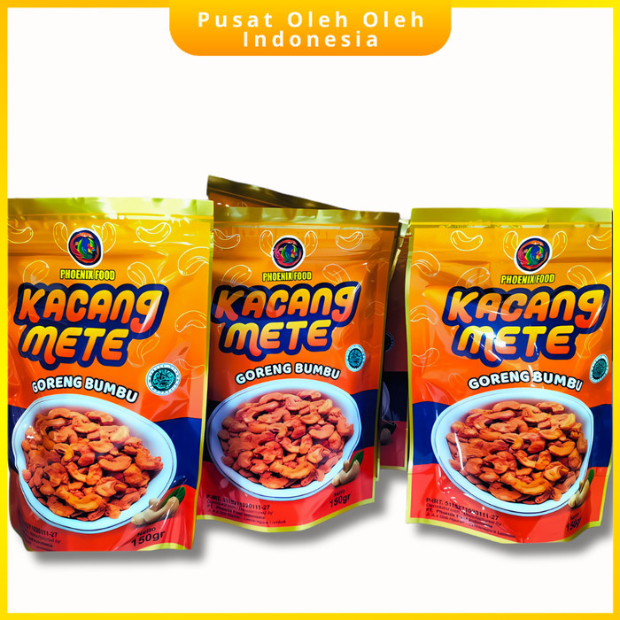 

Kacang Mete Mede Mente Dele Goreng Bumbu Merk Phoenix Food Enak