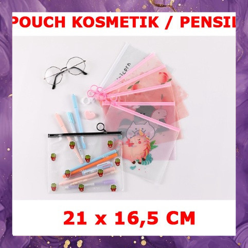 (SBA) Tas Kosmetik Dompet Kosmetik Pouch Kosmetik Make Up Travel Fitness CP0622A0