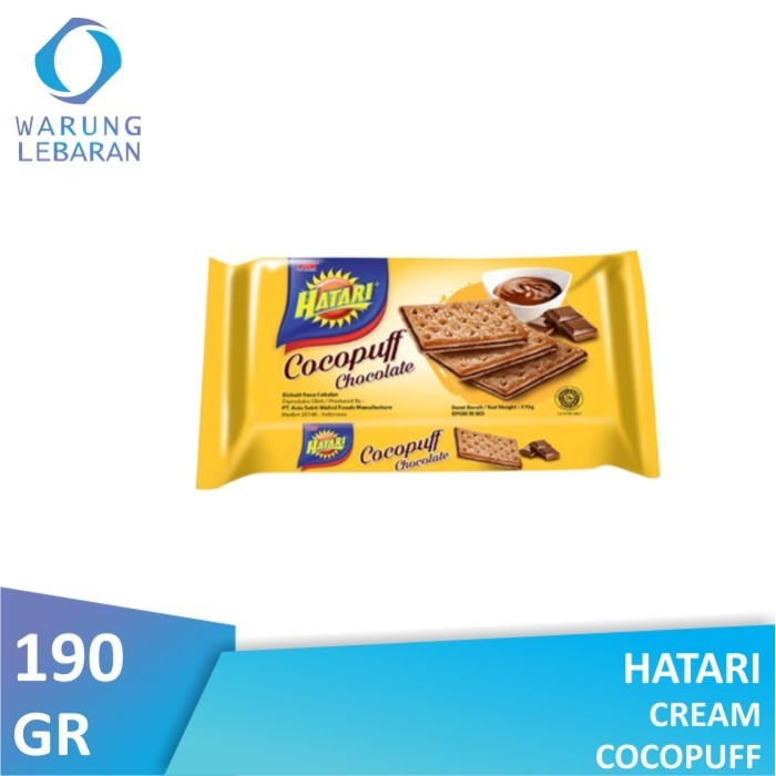 

Hatari Biskuit Cocopuff 170gr