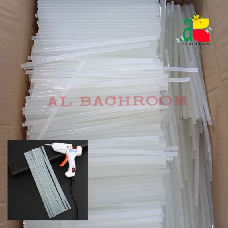 

LEM BAKAR B8004 1PCS STIK REFIL ISI GLUE GUN 7X240MM STICK GLUE LEM TEMBAK