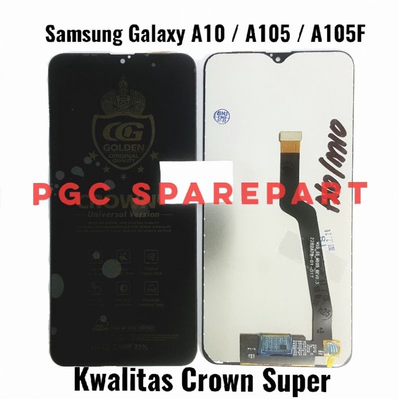MEETOO CROWN SUPER - LCD Touchscreen Fullset Samsung Galaxy A10 / A105 / A105F / A105F/DS / A105G / 
