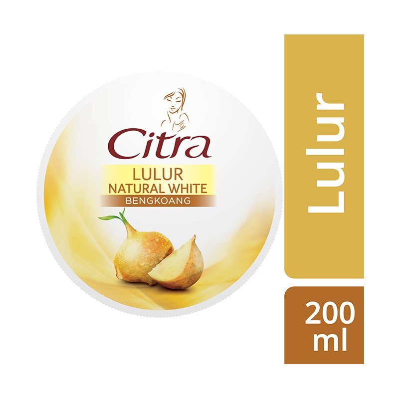 ❤ BEAUTY ❤ CITRA Lulur Natural White Bengkoang Body Scrub - 200ml / Lulur CITRA Bengkoang Body Scrub