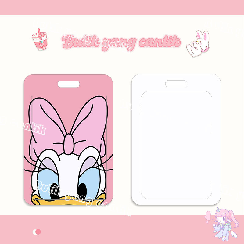 

ID CARD HOLDER, Tempat Kartu Donald Duck Pink, Cocok untuk Kantor/Sekolah, Kartu Pelajar/Kartu Transportasi, Kartu Akses, KTP, Flazz, Kartu Kredit Elektronik dan Uang Elektronik.