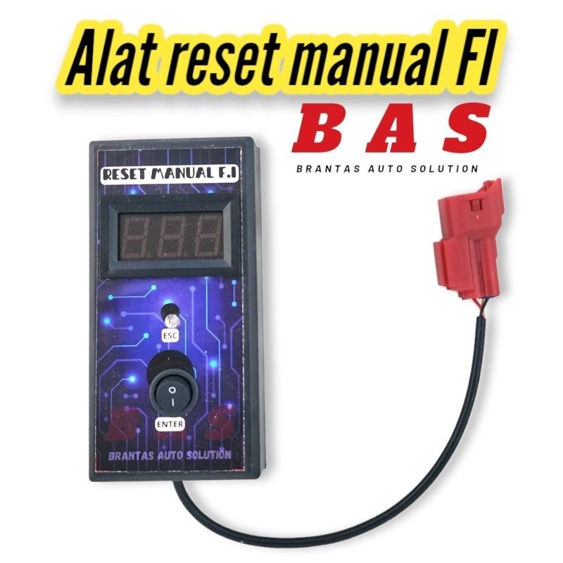 ALAT RESSET ECU MOTOR HONDA INJEKSI FGMFI D LENGKAPI TES VOLTASE AKI