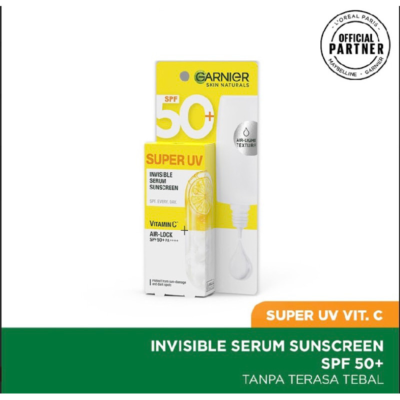 GARNIER INVISIBLE SERUM SUNSCREEN