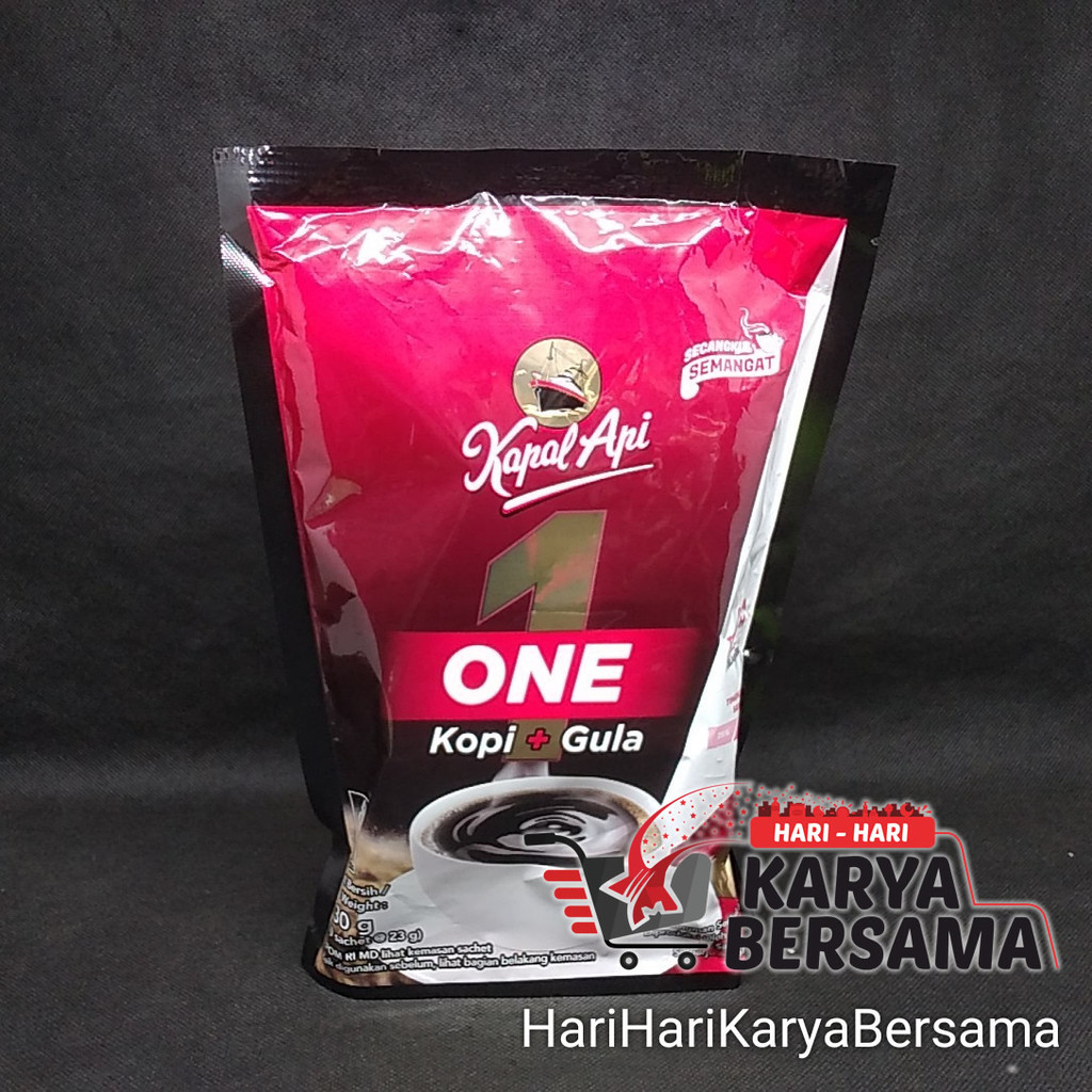 

MINUMAN BUBUK KOPI KAPAL API ONE KOPI+GULA PACK 10'S X 23GR