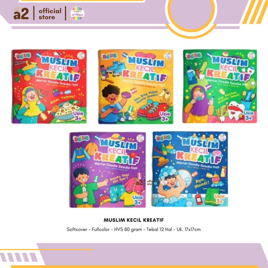 [Elhana] Muslim Kecil Kreatif Elhana - El Hana Buku Bacaan Anak