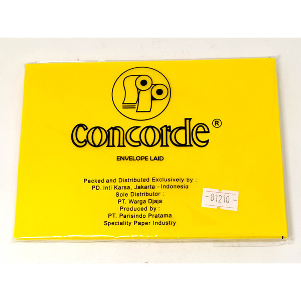 

Gramedia Surabaya - Concorde Envelope - Amplop 12 Pcs Warna Kuning