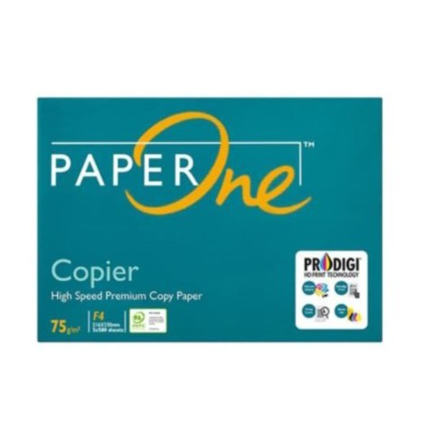 

HJK [Grab/Gojek] Kertas Fotocopy Print Folio F4 PaperOne 75 g Rim
