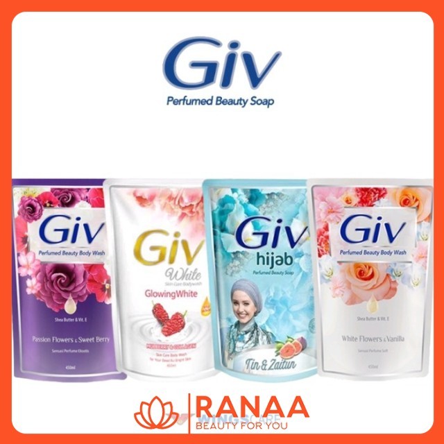 GIV BODYWASH REFILL 250ML