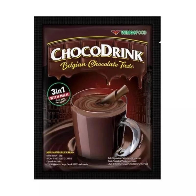 

Minuman Cokelat Chocodrink 28gr isi 10sachet