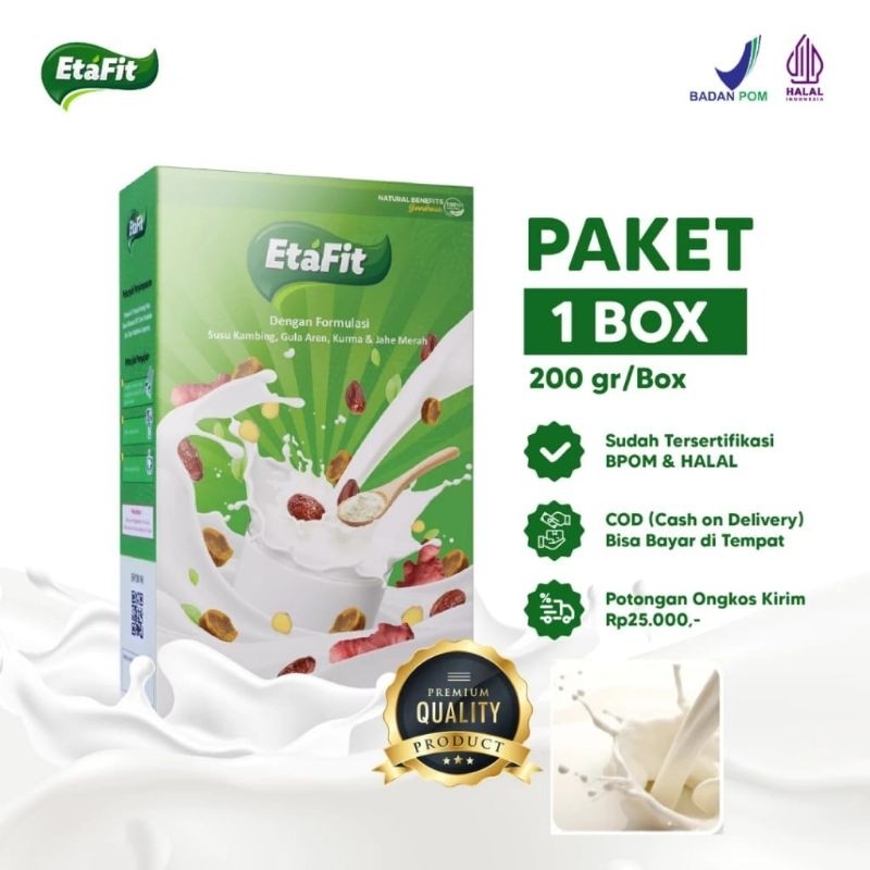 

Susu Etafit Ampuh Mengatasi Sesak Nafas ISPA asma dan paru Asli Original Aman