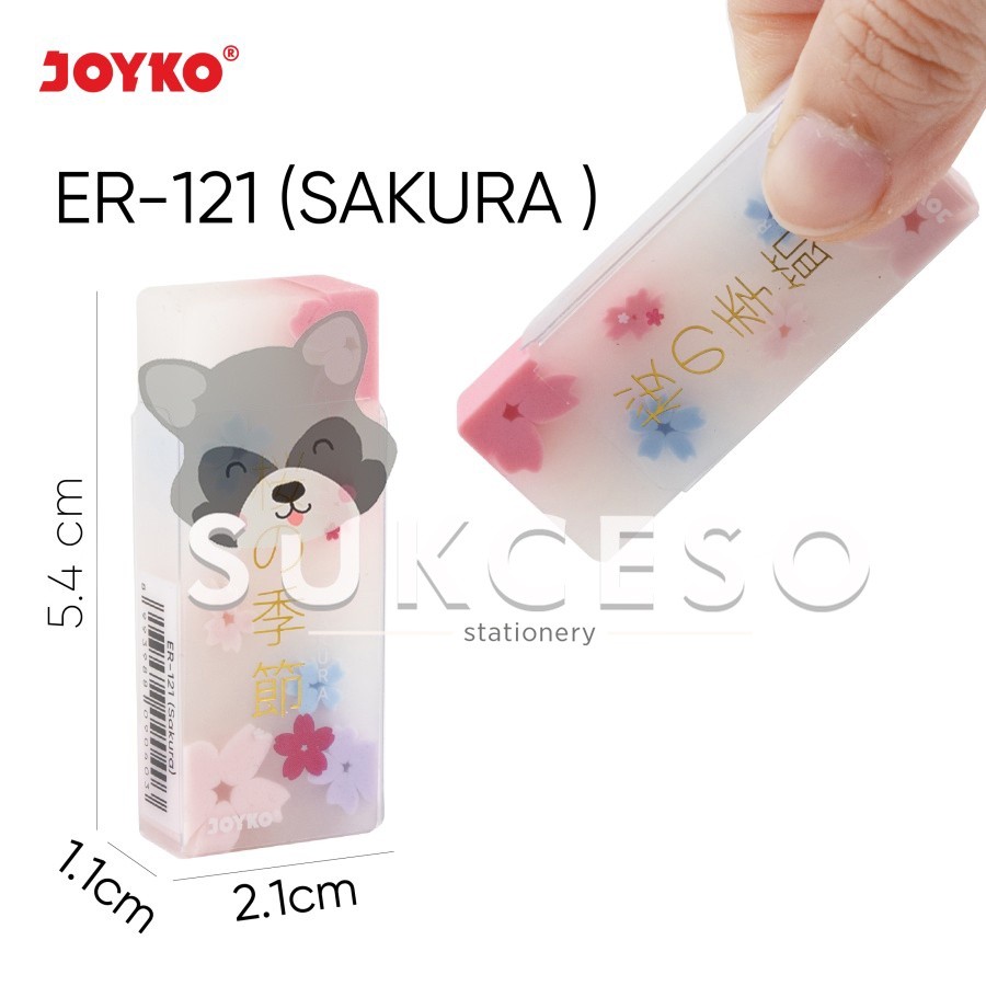 

Penghapus Joyko ER-121 (Sakura) Eraser Motif Bunga Sakura